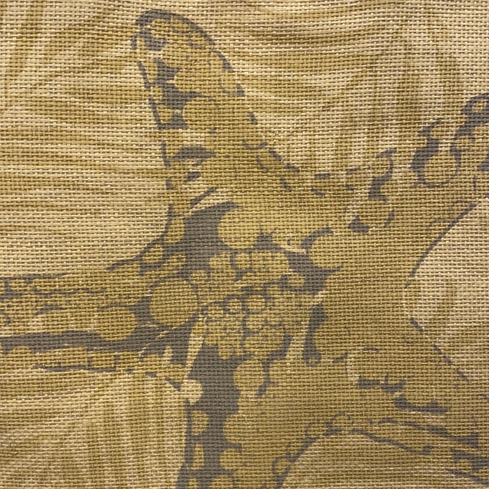 ❌SOLD❌ NWT Paradise Bags - Tan/Neutral Starfish Shoulder Tote Bag Beach Bag - Picture 2 of 9